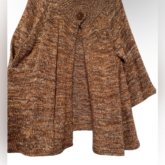 Dress barn cardigan/sweater for women’s 3/4 color:brown size:22/24 - Picture 3 of 10